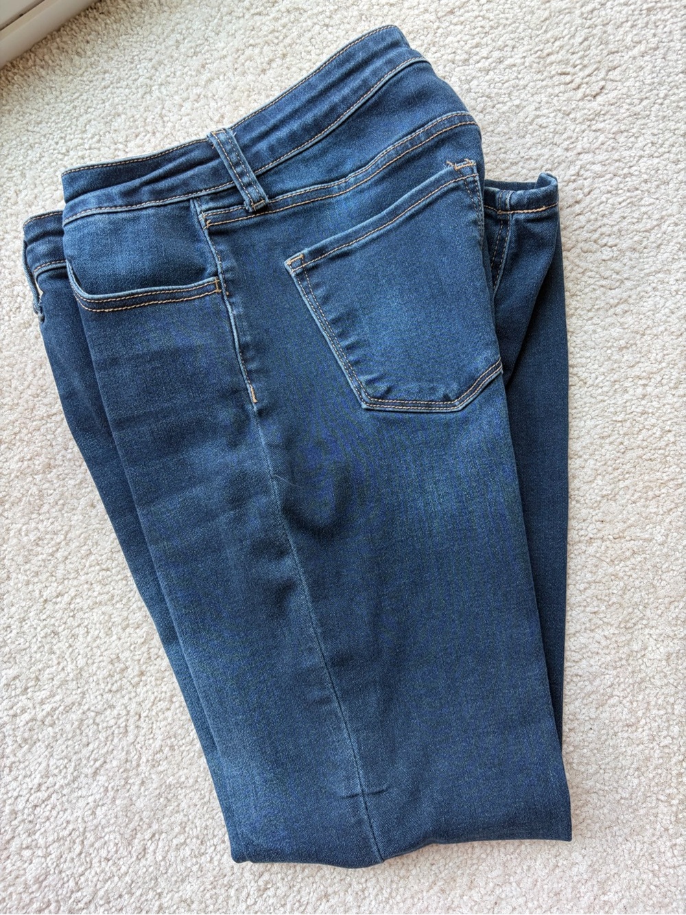 Slim Fit Women's Dark Blue Skinny Jeans